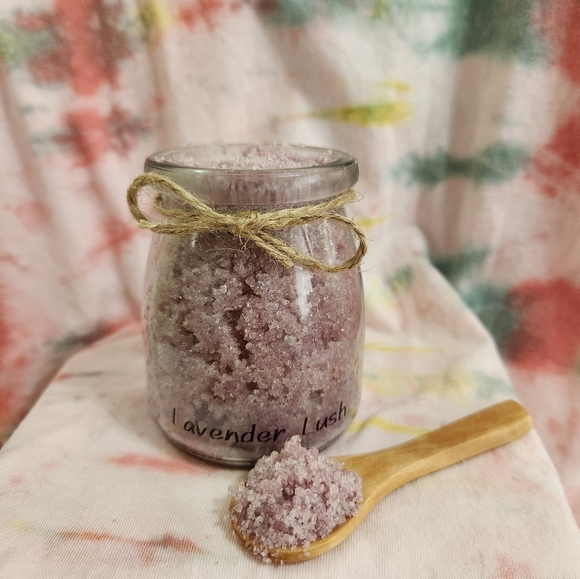 Hand Crafted Other - Handmade Lavender Lush hand and body sugar scrub